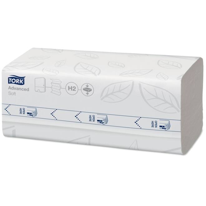 Handdoek Tork H2 Xpress compressed Advanced multifold 2-laags 212x320mm ...